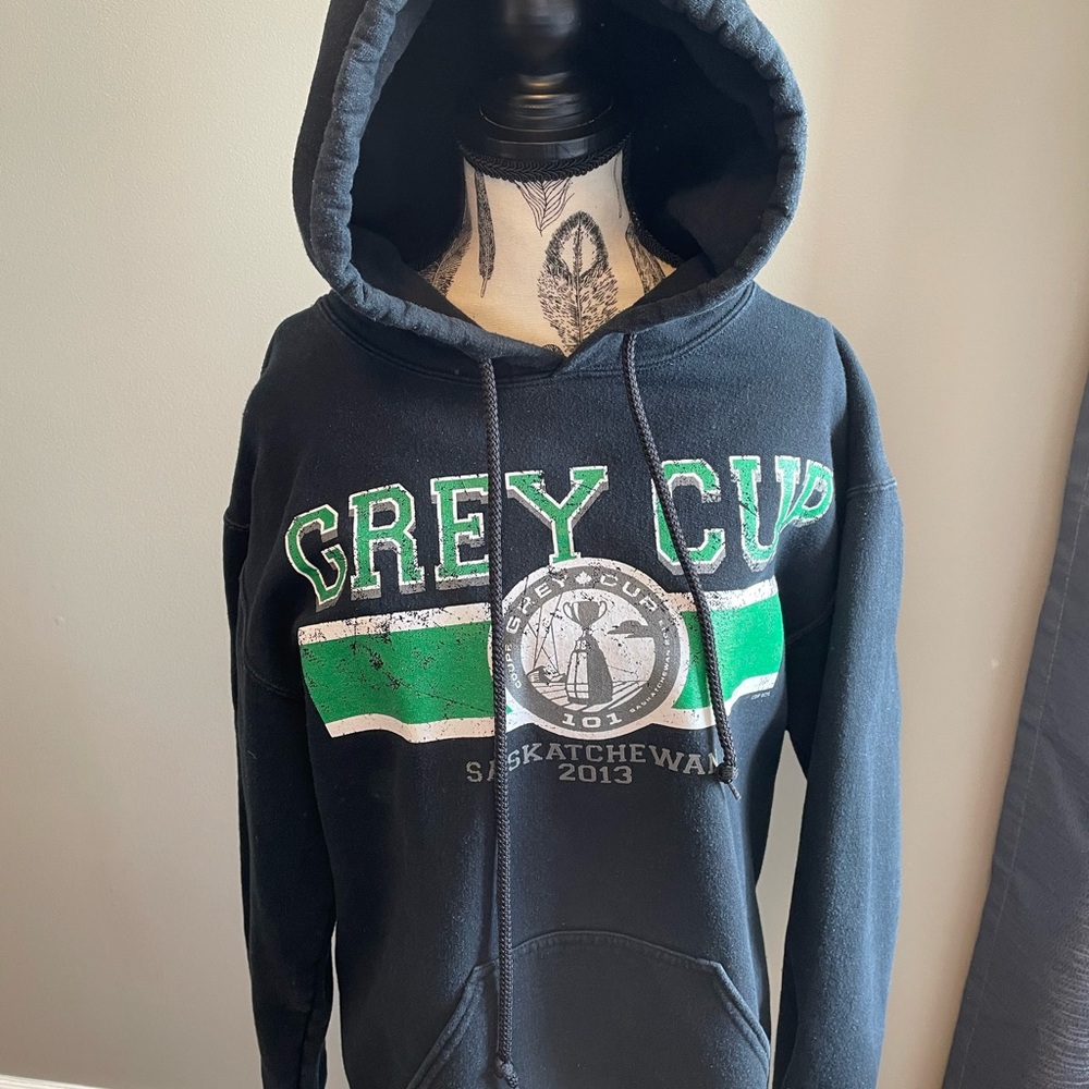 Grey Cup Black Hoodie